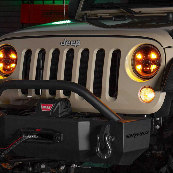 Morimoto Sealed 7 Headlights | '07-'18 JK Wrangler