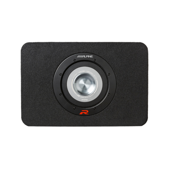 Alpine RS-SB12 Single 12” R-Series Shallow Preloaded Subwoofer Enclosure