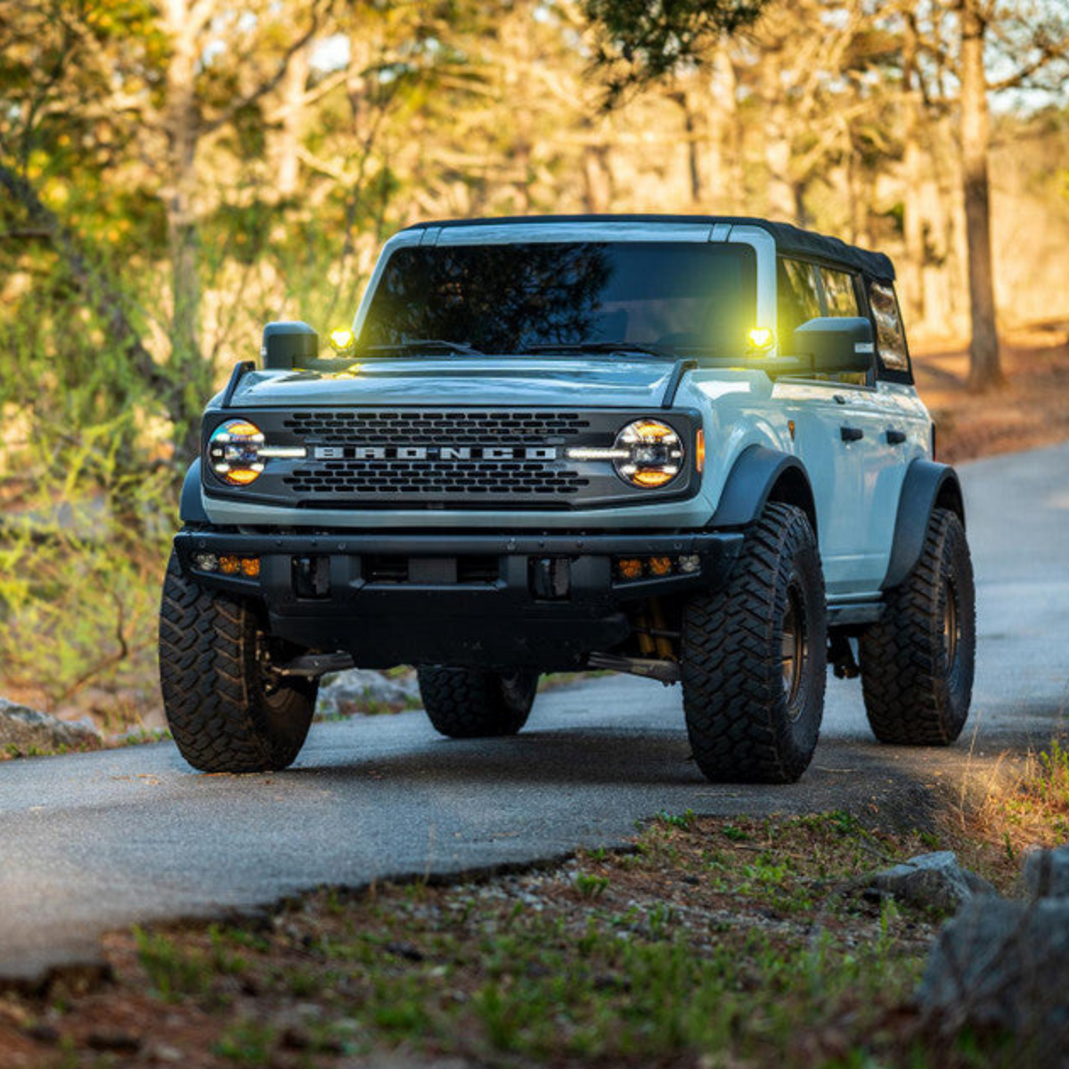 ローライト Morimoto 4Banger LED Ditch Light System I '21- Current Ford Bronco