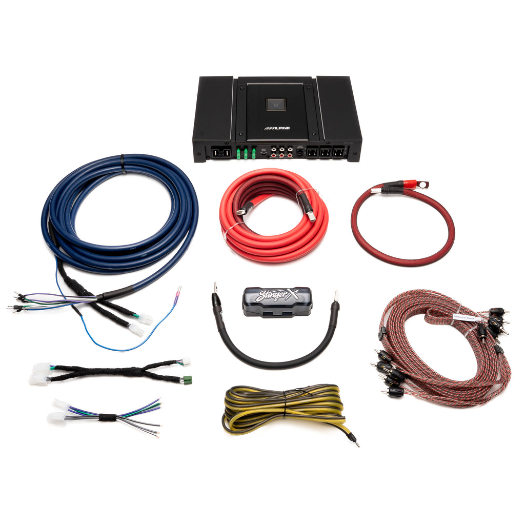 ウエストリンギア/900 Alpine V90 Complete Plug & Play 5-Channel Amplifier Bundle | '07