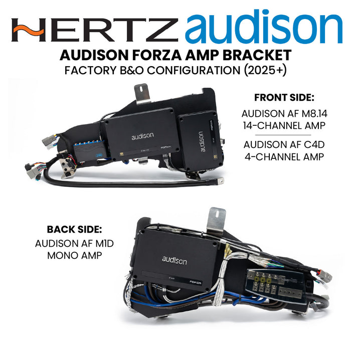 Audison Voce II/ Forza Plug & Play Full System (Tri-DSP Amplifier) Bundle Upgrade (B&O System) | '21- Current Ford Bronco