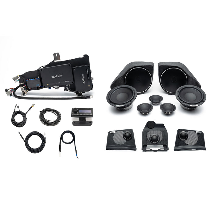 Audison Voce II/ Forza Plug & Play Full System (Tri-DSP Amplifier) Bundle Upgrade (B&O System) | '21- Current Ford Bronco