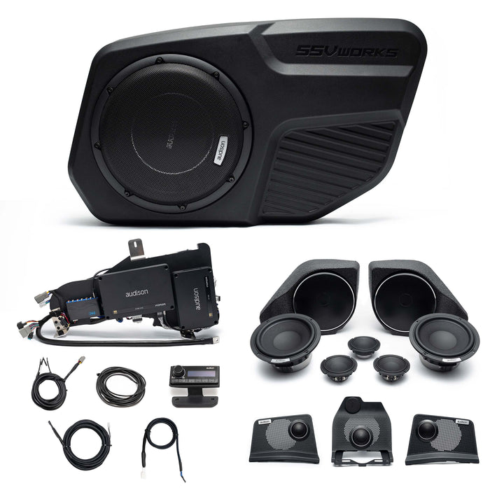 Audison Voce II/ Forza Plug & Play Full System (Tri-DSP Amplifier) Bundle Upgrade (B&O System) | '21- Current Ford Bronco