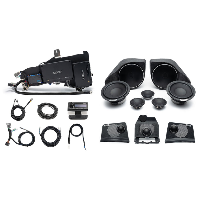 Audison Voce II/ Forza Plug & Play Full System (Tri-DSP Amplifier) Bundle Upgrade (B&O System) | '21- Current Ford Bronco