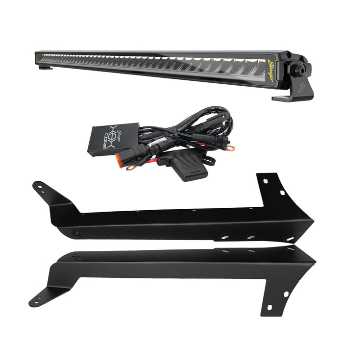 Stinger HEXCORE 50" Straight LED Light Bar - 2007-2018 Jeep Wrangler JK/ JKU