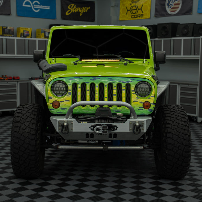 Stinger HEXCORE 20" Straight LED Light Bar - 2007-2018 Jeep Wrangler JK/ JKU