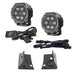 Stinger HEXCORE 6" Amber & White LED Pod Lights (Pair) - 2007-2018 Jeep Wrangler JK/ JKU