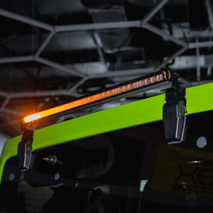 Stinger HEXCORE 32" Chase LED Light Bar with Signal Lights - 2007-2018 Jeep Wrangler JK/ JKU