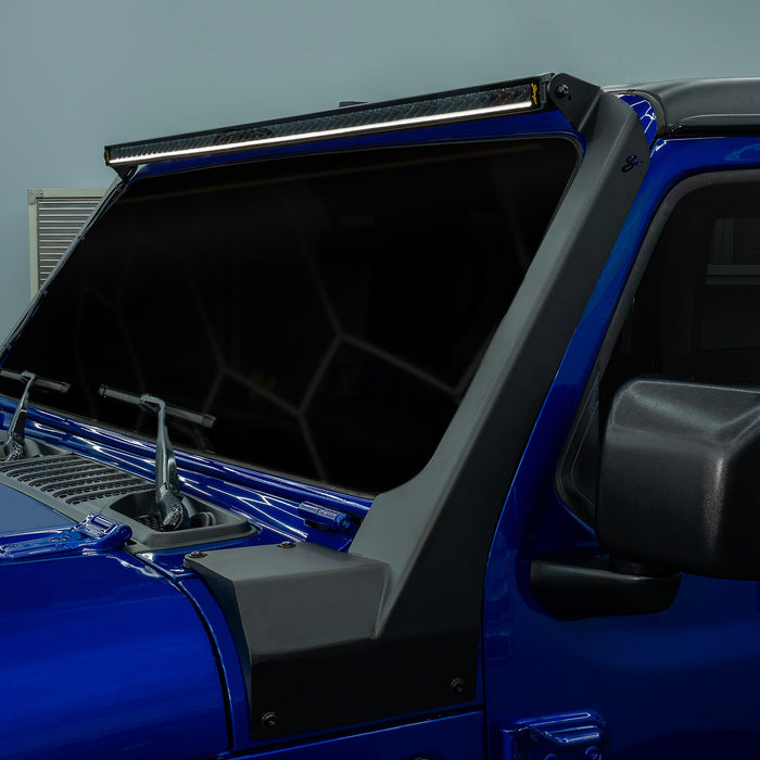Stinger HEXCORE 50" Straight LED Light Bar - 2018-Current Jeep Wrangler JL/ JLU and 2020-Current Jeep Gladiator JT
