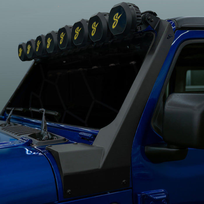Stinger HEXCORE 51" Hero Light Bar (Eight 6" Pod Lights) - 2018-Current Jeep Wrangler JL/ JLU and 2020-Current Jeep Gladiator JT