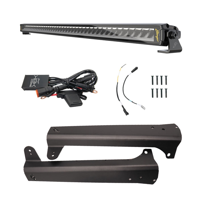 Stinger HEXCORE 50" Straight LED Light Bar - 1997-2006 Jeep Wrangler TJ