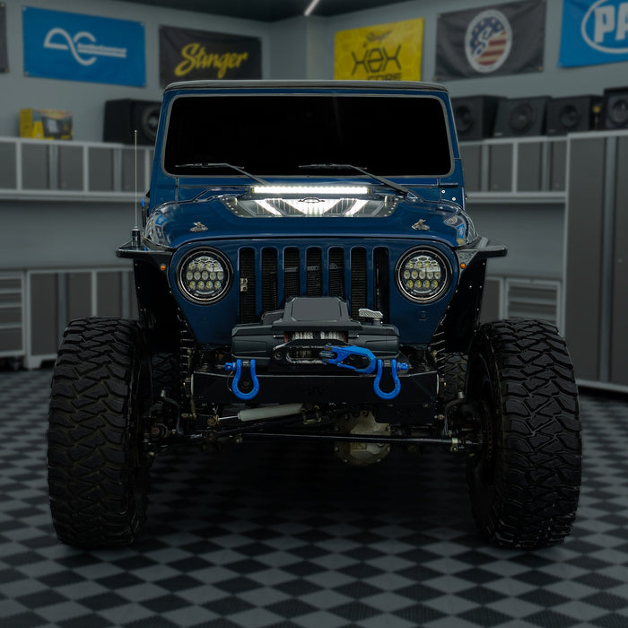 Stinger HEXCORE 20" Straight LED Light Bar - 1997-2006 Jeep Wrangler TJ