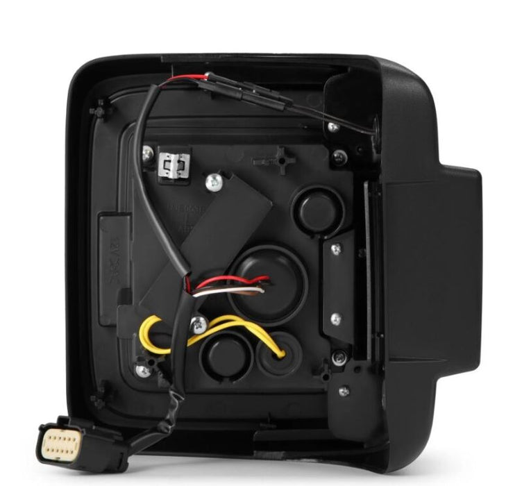 AlphaRex 602030 Nova Series Prismatic LED Tail Lights for 2018-2019 Jeep Wrangler JL