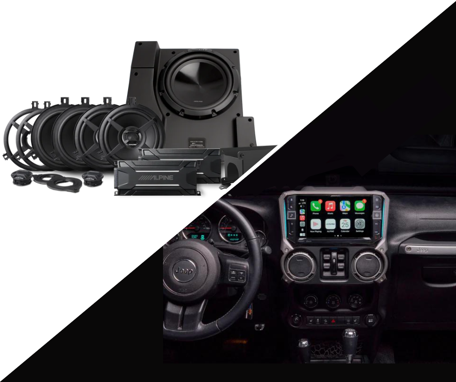 Alpine Restyle Jeeps Alpine Restyle I509-WRA-JK 9