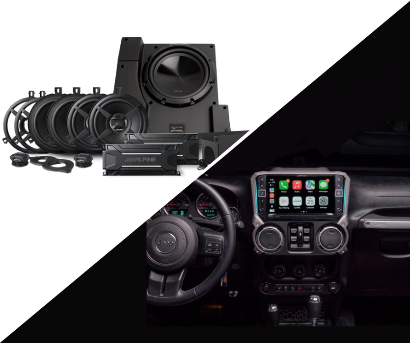 Alpine Restyle Jeeps Alpine Restyle I509-WRA-JK 9