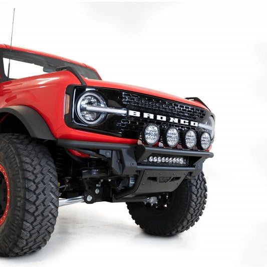 Addictive Desert Designs Pro Bolt-On Light Hoop for 2021-2023 Ford Bronco - Hammer Black