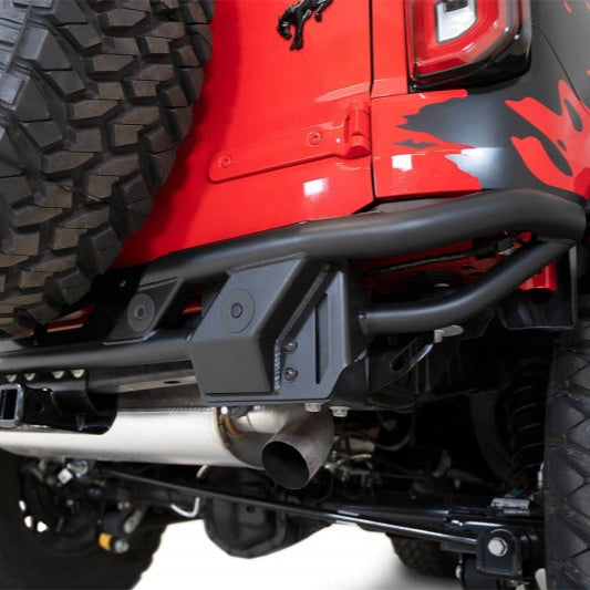 Addictive Desert Designs Pro Bolt-On Rear Bumper for 2021-2023 Ford Bronco - Hammer Black Finish