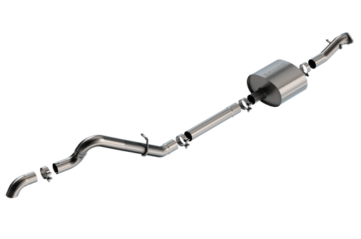 Borla 21-22 Ford Bronco 2.7L T-304 Stainless Steel S-Type Cat-Back Exhaust System with High Clearance Climber Design