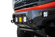 Addictive Desert Designs Ford Bronco Raptor Bomber Front Bumper with Baja Designs LP4 Mounts