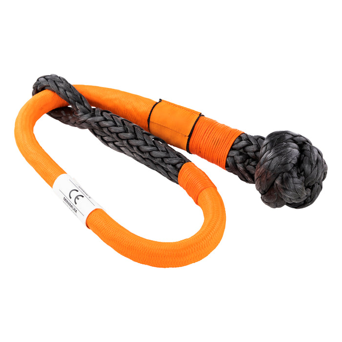 ARB Soft Connect Shackle 14.5T - Orange Synthetic Rope Recovery Shackle with UHMWPE for Safe Vehicle Recovery