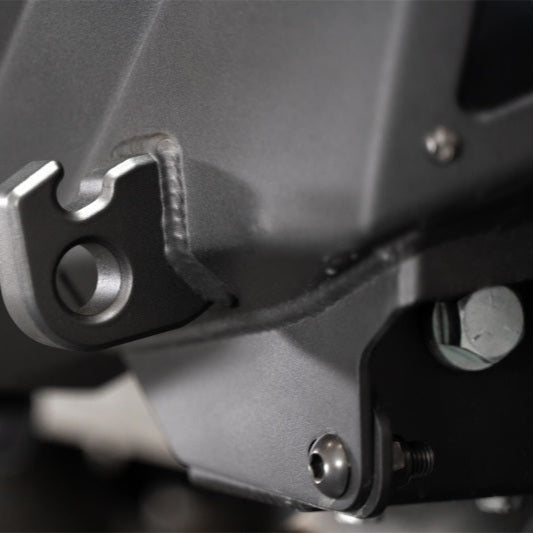 Addictive Desert Designs Krawler Rear Bumper for Ford Bronco 2021-2023 with Light Mounts and Reinforced Recovery Points