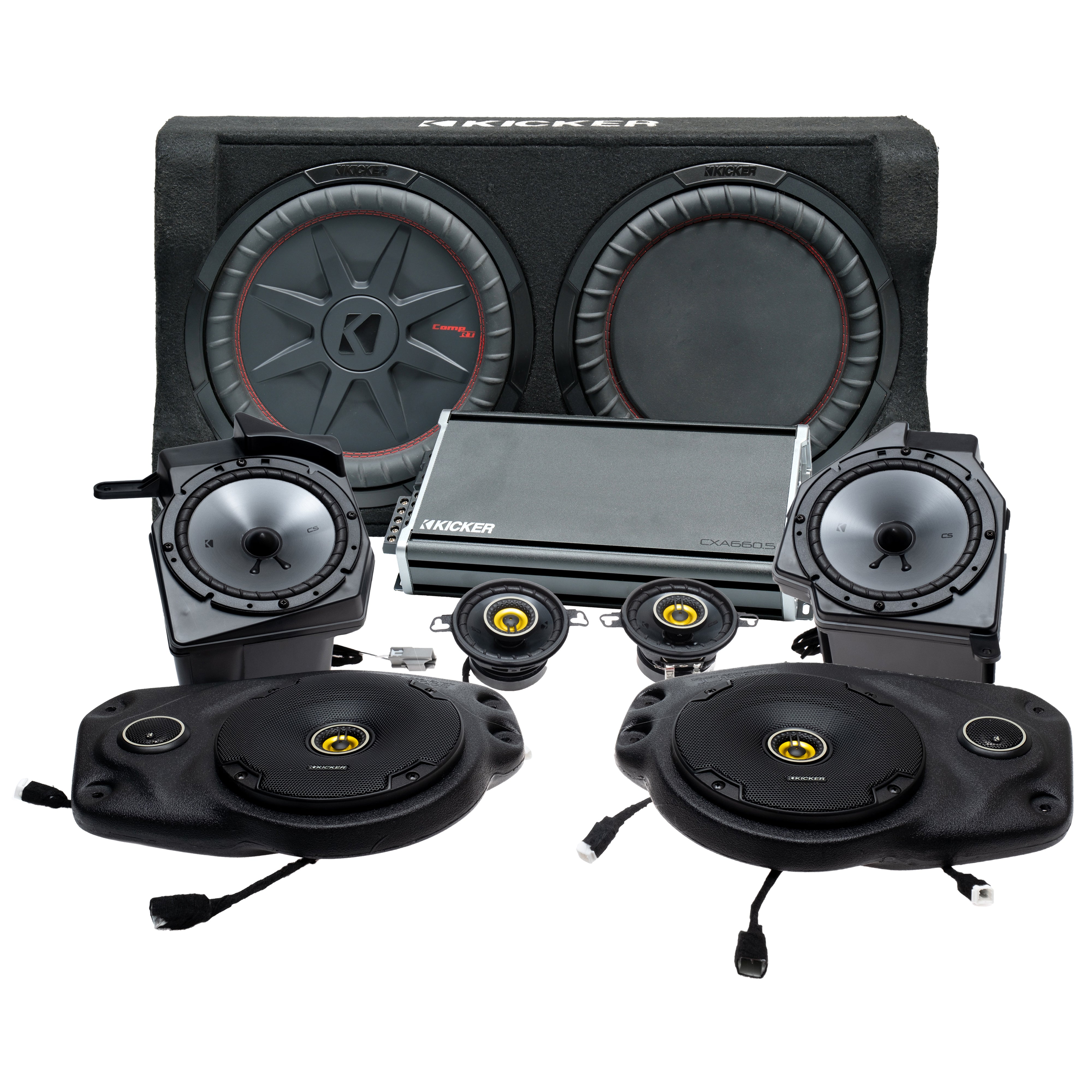 Kicker Subwoofer Kicker Comp Amp Kicker Comp Kicker Subwoofer And
