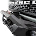 Addictive Desert Designs Krawler Front Bumper for 2021-2023 Ford Bronco with Mounts for Up to 6-Inch Lights in Hammer Black