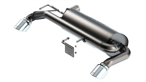 Borla ATAK Axle-Back Exhaust System for 2021-2025 Ford Bronco 2.7L V6 with Bright Chrome Tips