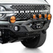 Addictive Desert Designs Krawler Front Bumper for 2021-2023 Ford Bronco with Mounts for Up to 6-Inch Lights in Hammer Black