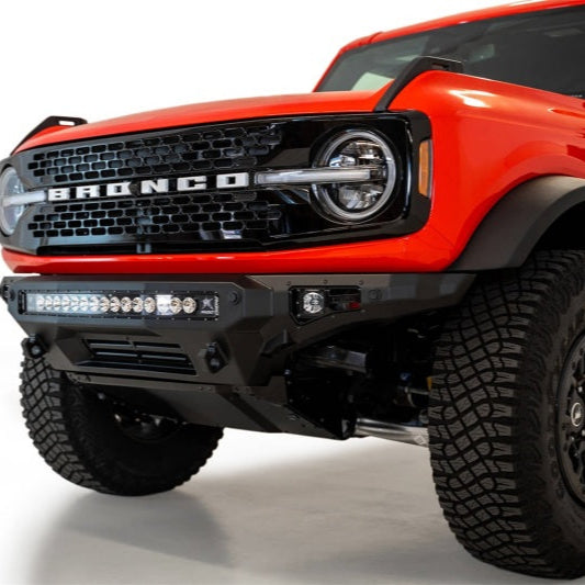 Addictive Desert Designs Stealth Fighter Front Bumper for 2021+ Ford Bronco with Light Bar Mounts