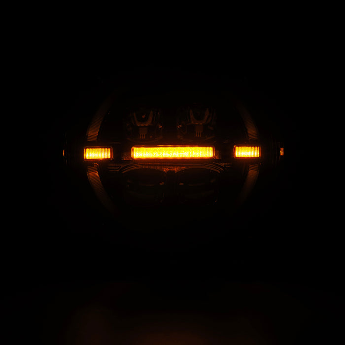 AlphaRex 880868 Nova-Series LED Projector Headlights for Jeep Wrangler JL & Gladiator JT, Black