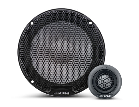 Alpine R2-S65C Next-Generation R-Series 6.5" Component Speaker Set