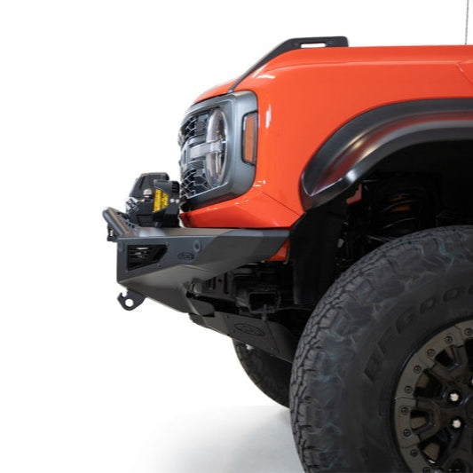 Addictive Desert Designs 22-23 Ford Bronco Raptor Rock Fighter Front Bumper with Universal Light Mounts