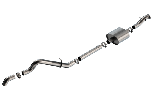 Borla 21-22 Ford Bronco 2.3L T-304 Stainless Steel Touring Cat-Back Exhaust System