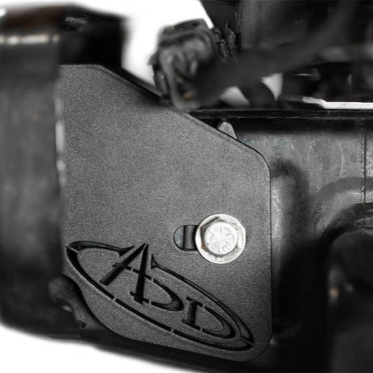 Addictive Desert Designs 2021+ Ford Bronco Frame Horn Gusset Kit - Reinforces OEM Frame Horn Mounts for Improved Recovery Support