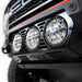 Addictive Desert Designs Ford Bronco Raptor Bomber Front Bumper with Rigid 360 Mounts and Side Cube Light Mounts