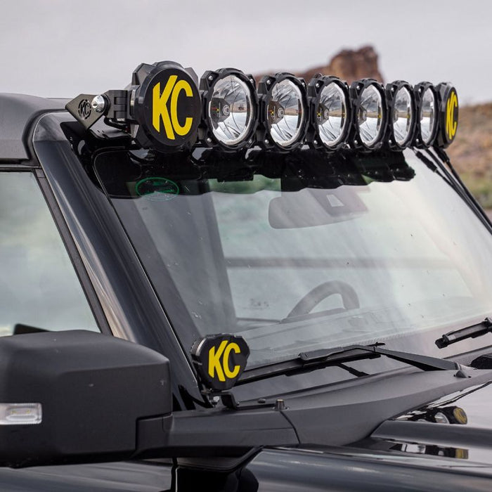 KCHilites Ford Bronco A-Pillar / Ditch Mount and Lights Bundle I '21- Current Ford Bronco