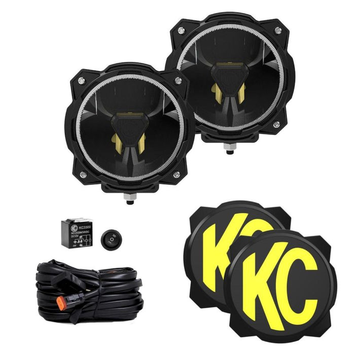 KCHilites Ford Bronco A-Pillar / Ditch Mount and Lights Bundle I '21- Current Ford Bronco