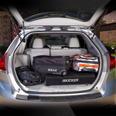 Kicker 48TRTP82 CompRT 2-Ohm Down Firing Subwoofer Enclosure