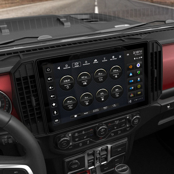 Stinger HORIZON12 12" Radio Fully Integrated Kit W/ Vehicle And Off-Road  I '18-'23 Jeep JL Wranglers/ '20-'23 Jeep JT Gladiators