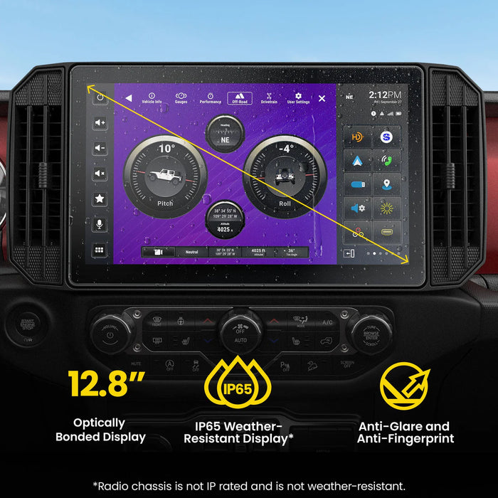 Stinger HORIZON12 12" Radio Fully Integrated Kit W/ Vehicle And Off-Road  I '18-'23 Jeep JL Wranglers/ '20-'23 Jeep JT Gladiators