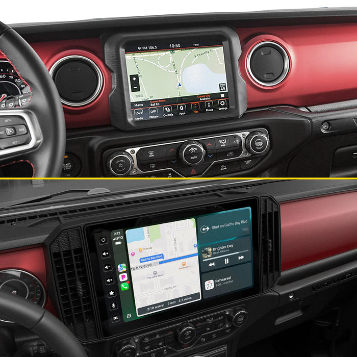 Stinger HORIZON12 12" Radio Fully Integrated Kit W/ Vehicle And Off-Road  I '18-'23 Jeep JL Wranglers/ '20-'23 Jeep JT Gladiators