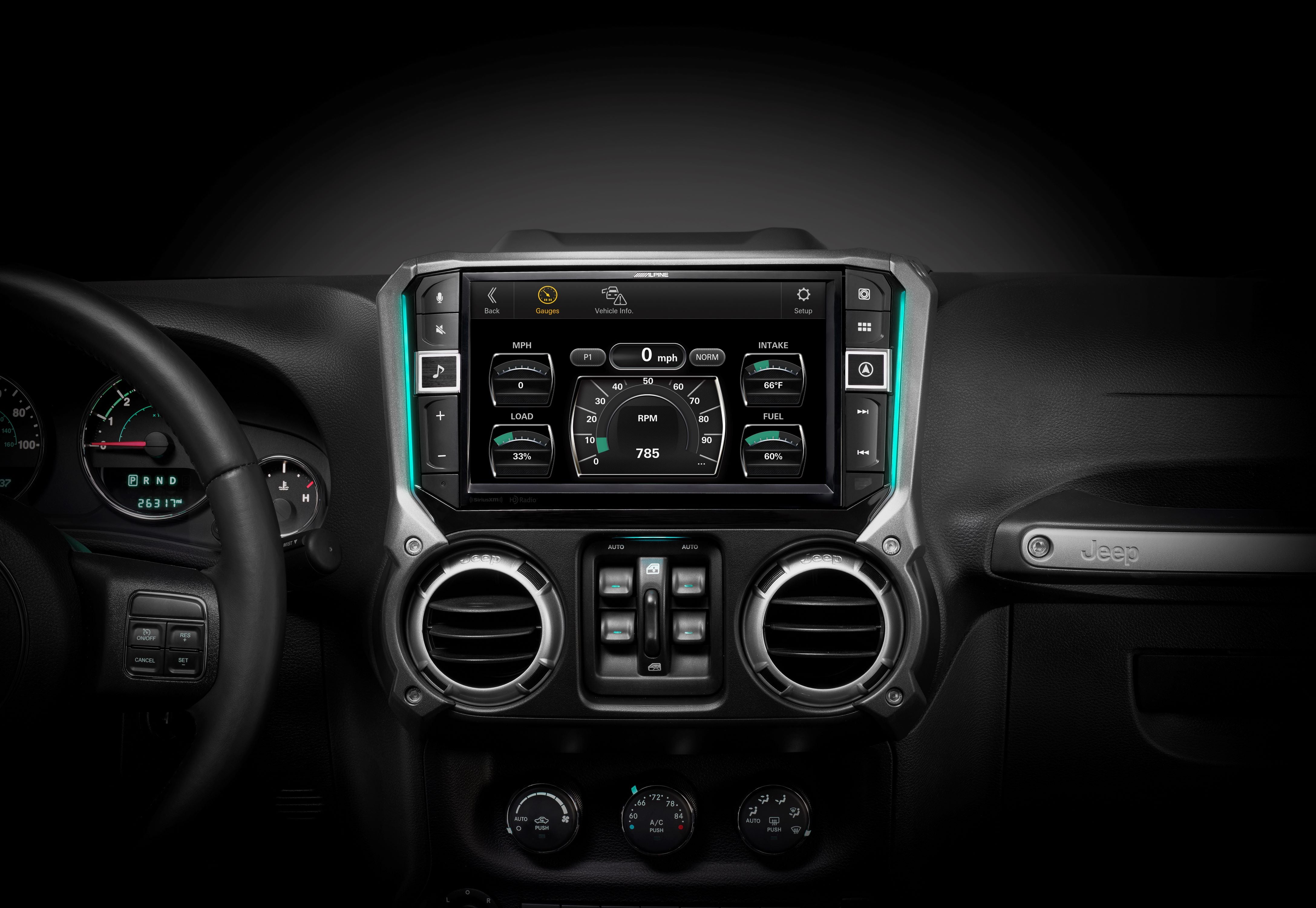 Alpine Jeep Restyle Alpine Restyle I509-WRA-JK 9