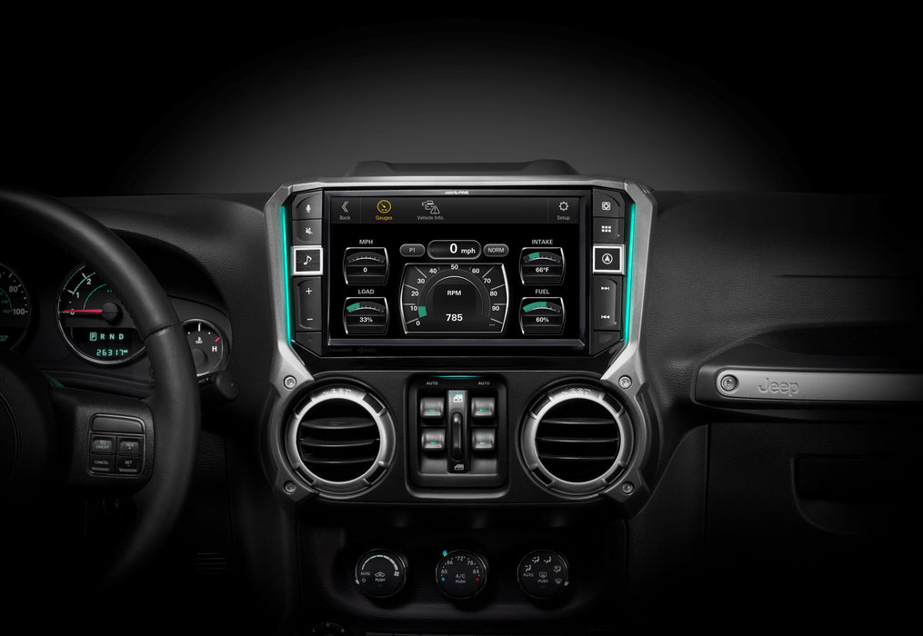 Alpine Restyle Jeeps Alpine Restyle I509-WRA-JK 9