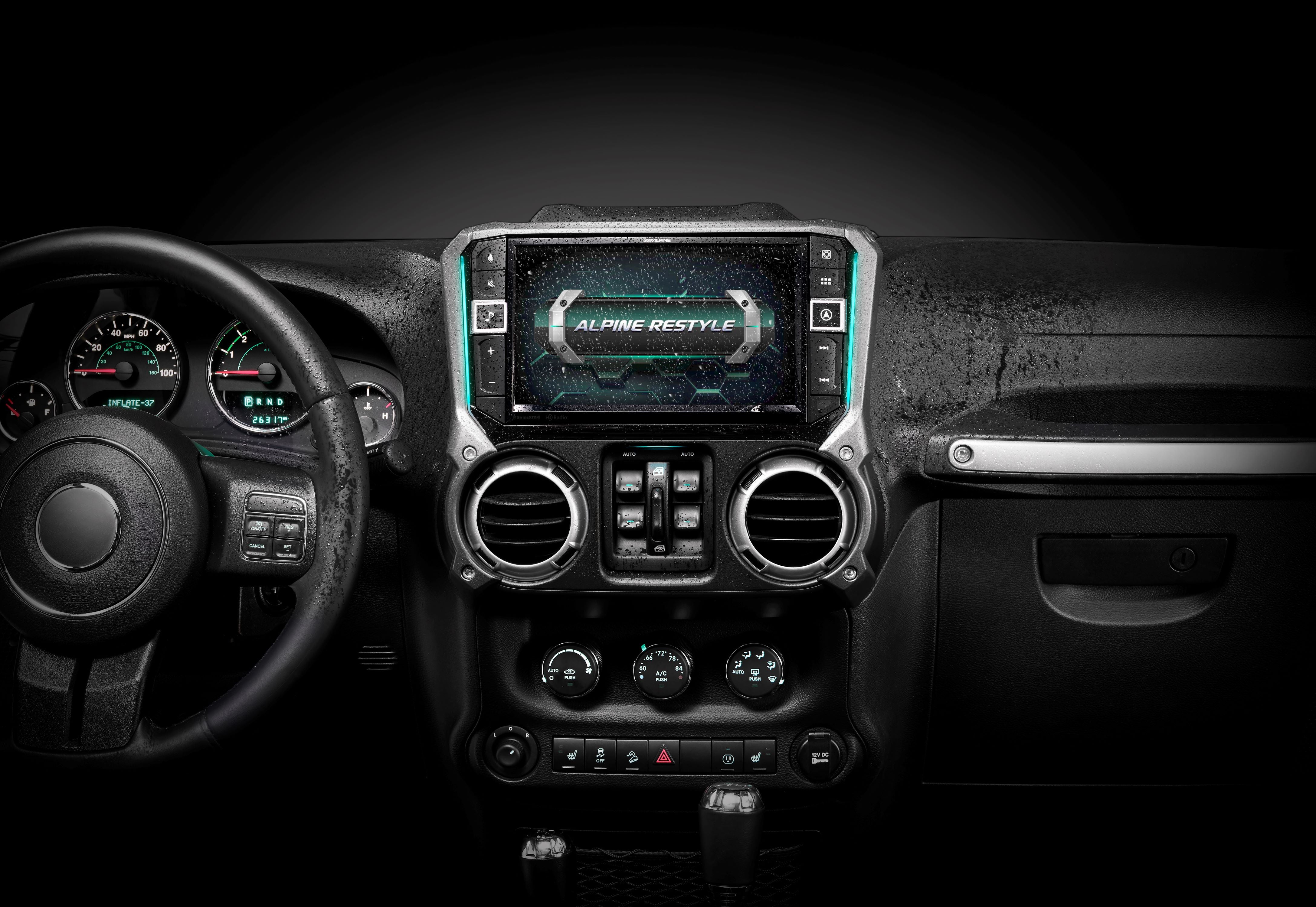 Alpine Jeep Restyle Alpine Restyle I509-WRA-JK 9