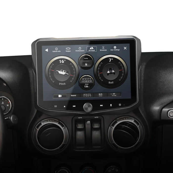 Stinger HORIZON10 10" Radio Fully Integrated Kit W/ Vehicle And Off-Road I '11-'18 JK Wranglers