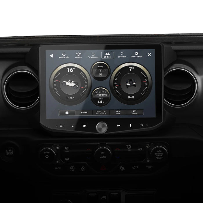 Stinger HORIZON10 10" Radio Fully Integrated Kit W/ Vehicle And Off-Road  I '18-'23 Jeep JL Wranglers/ '20-'23 Jeep JT Gladiators