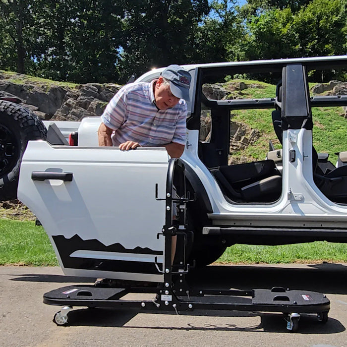EZ 4X4 Aluminum Folding and Rolling Door Cart (4-Door) | 21'- Current Ford Bronco