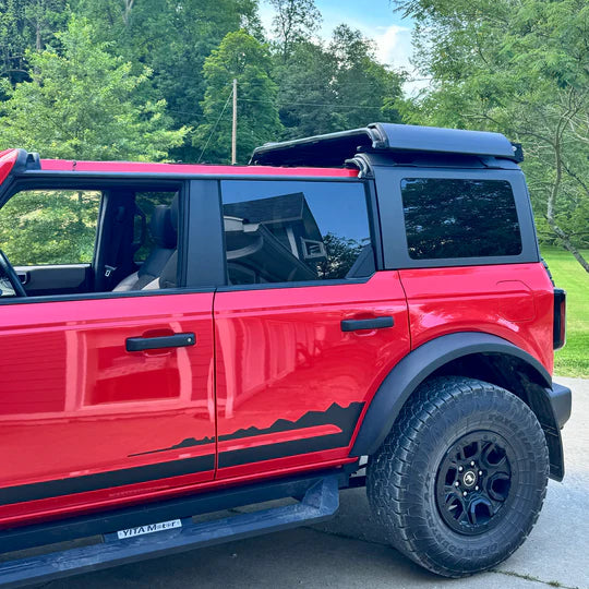 EZ 4X4 Middle Panel Roof Rack Holder | '21- Current Ford Bronco