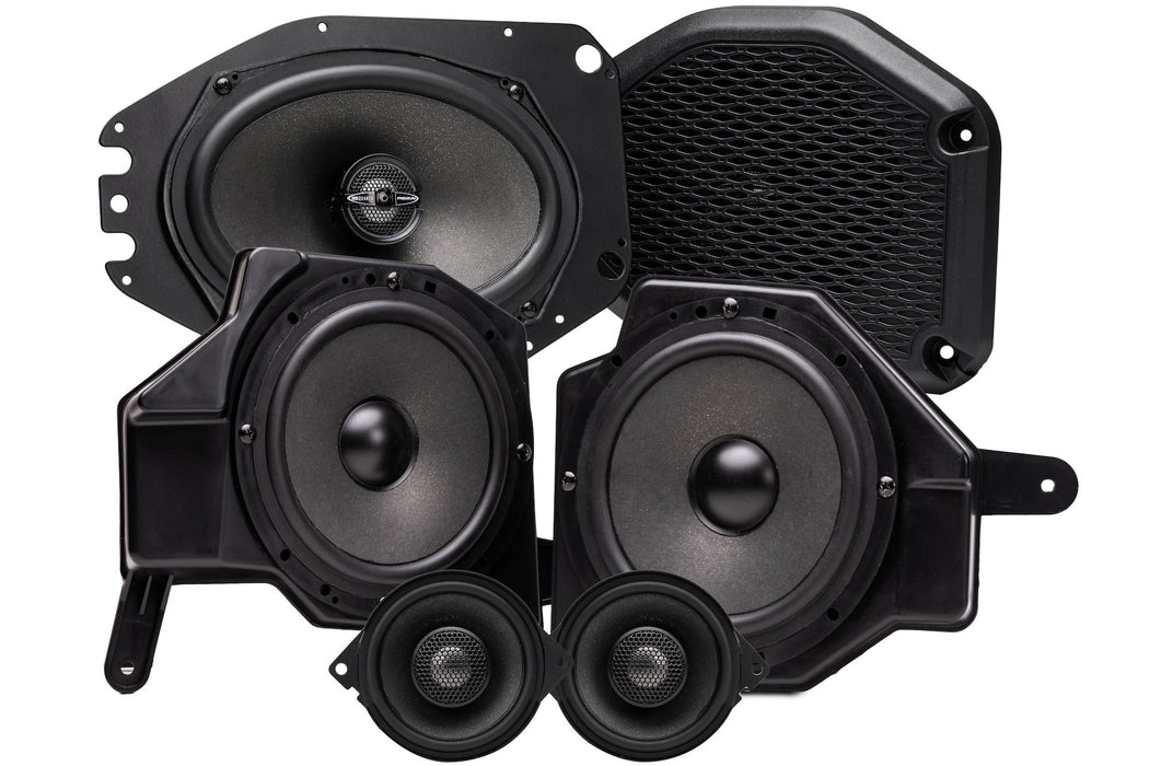 MB Quart Six Speaker Plug & Play Upgrade (MBQJ-STG6-1) I '18-'23 JL Wrangler/ '20-'23 JT Gladiator